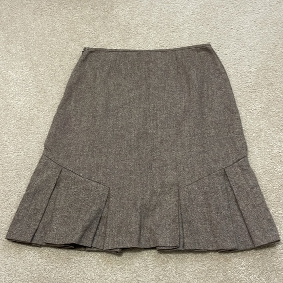 George Me| brown tweed ladies skirt - Picture 5 of 5